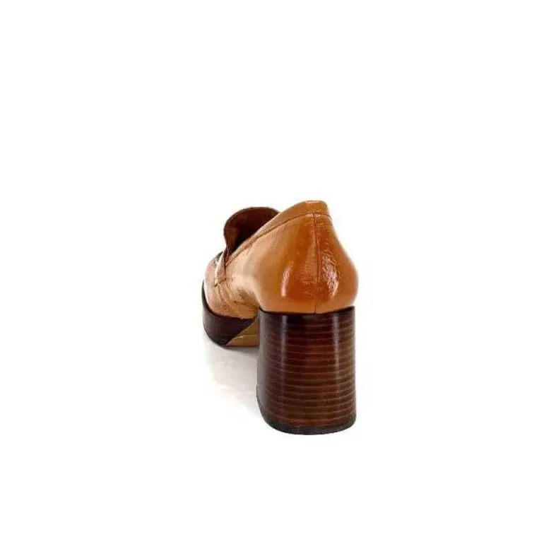 Angel Alarcon 23524 Cuir Vernis Castagna