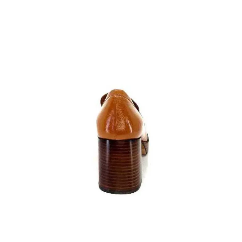 Angel Alarcon 23524 Cuir Vernis Castagna