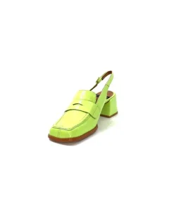 Angel Alarcon 23013 Cuir Vernis Vert