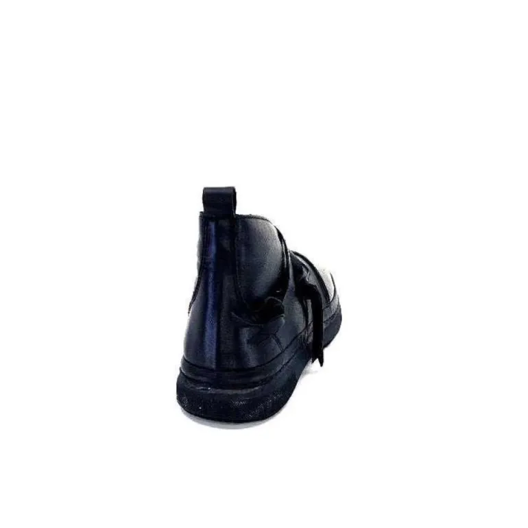 Baskets Ivoire 500-350 Cuir Noir