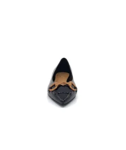 Chantal 1805 Cuir Vernis Noir