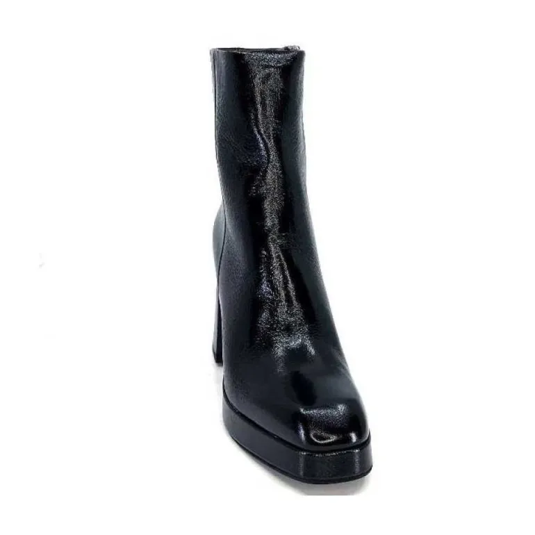 Chantal 2191 Cuir Vernis Noir
