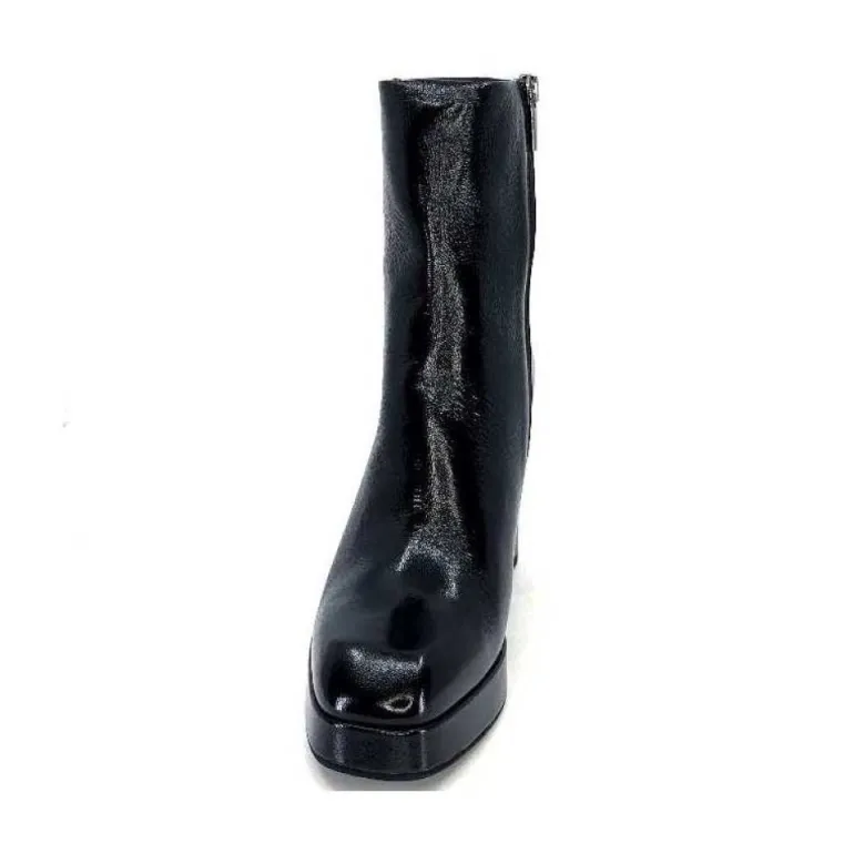 Chantal 2191 Cuir Vernis Noir