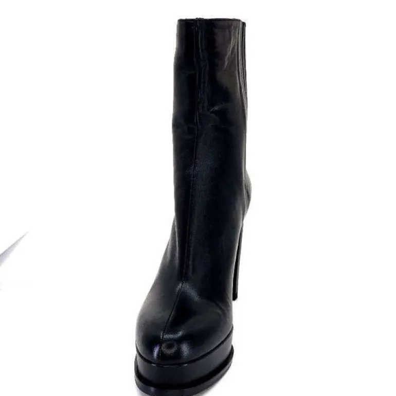 Chantal 2145 F326 Cuir Noir