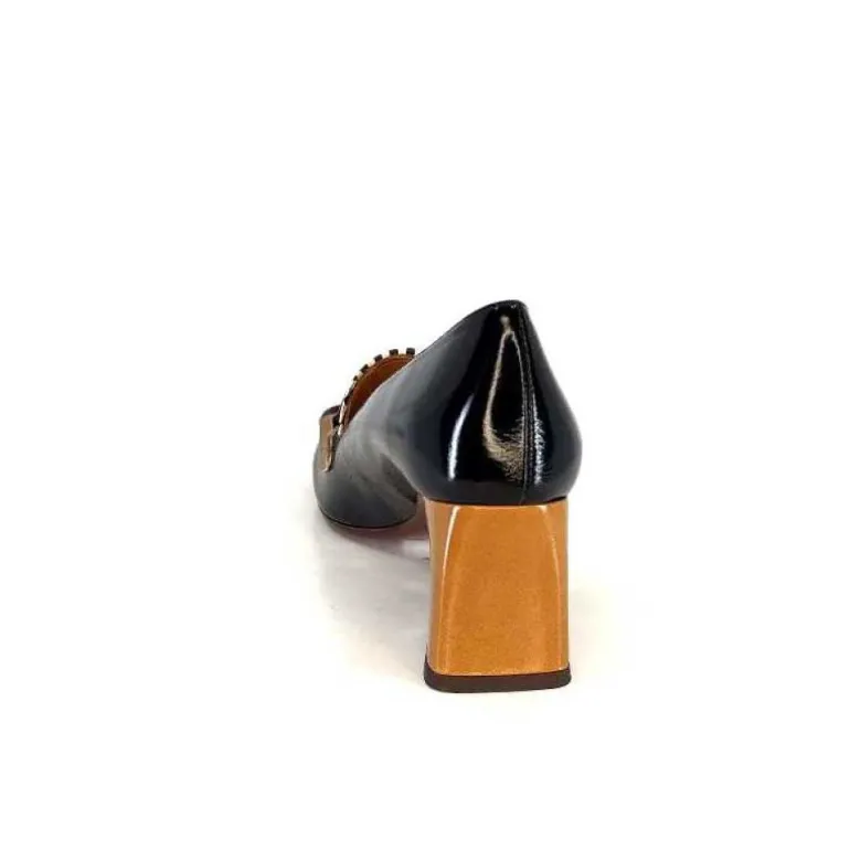 Chie Mihara Anata Cuir Vernis Noir