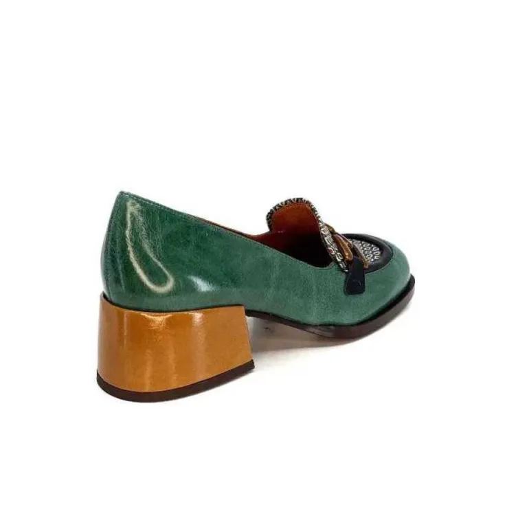 Chie Mihara Bydu Cuir Vert