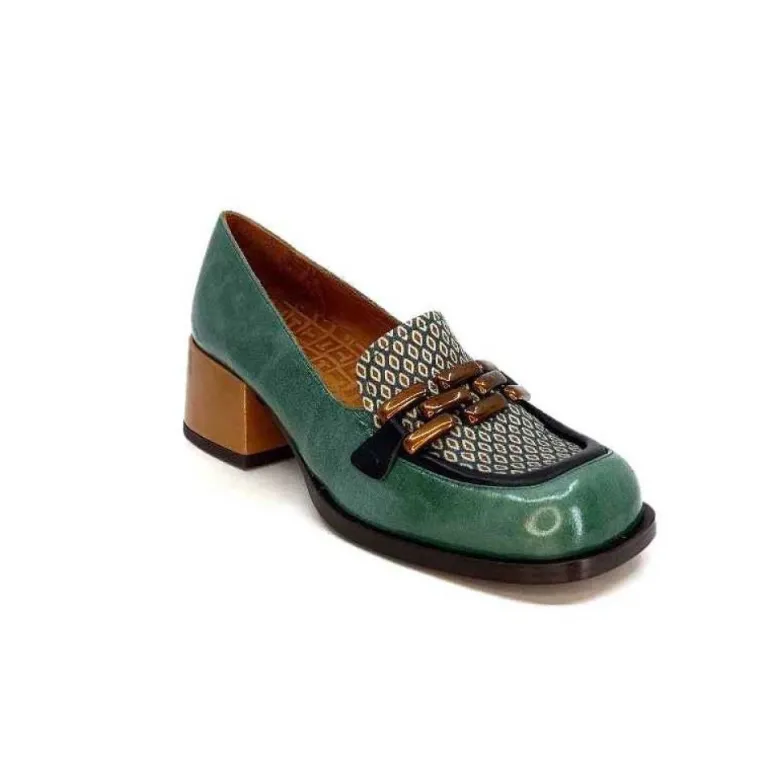 Chie Mihara Bydu Cuir Vert