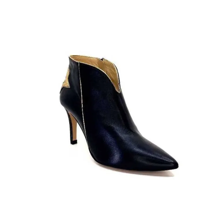 Creatis Magic Cuir Noir Rouge Or