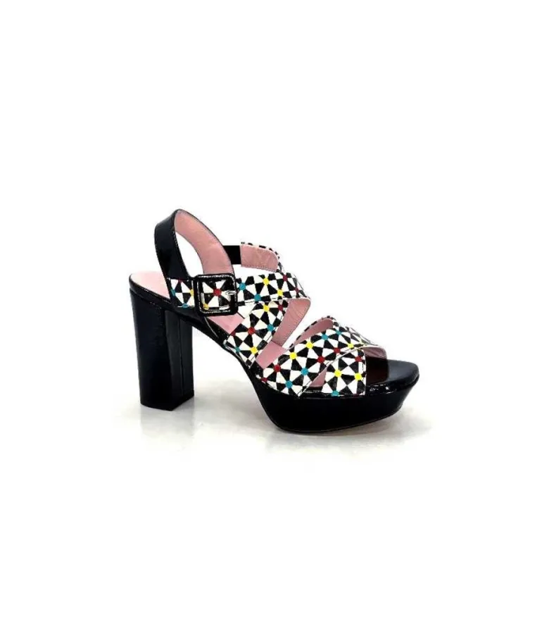 Dansi 5580 Duma Cuir Noir Multi