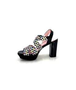 Dansi 5580 Duma Cuir Noir Multi