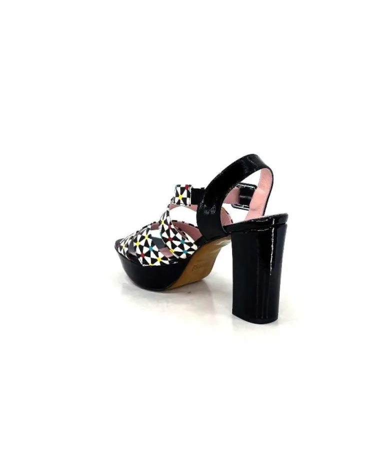 Dansi 5580 Duma Cuir Noir Multi