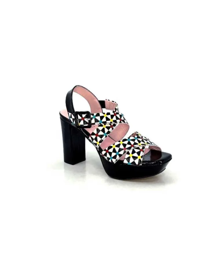 Dansi 5580 Duma Cuir Noir Multi