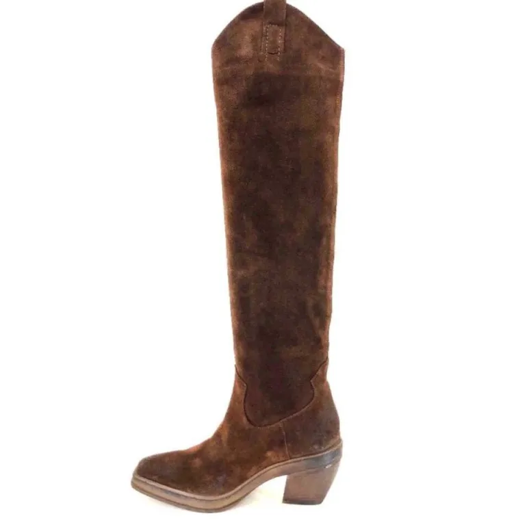 Elena Iachi E3087 Daim Wash Hombre Cacao