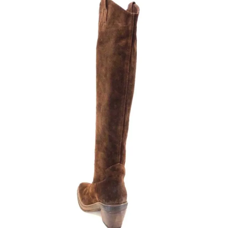 Elena Iachi E3087 Daim Wash Hombre Cacao