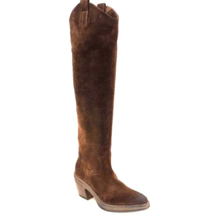 Elena Iachi E3087 Daim Wash Hombre Cacao