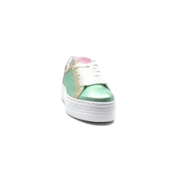 Elue Par Nous Nany Cuir Metal Vert