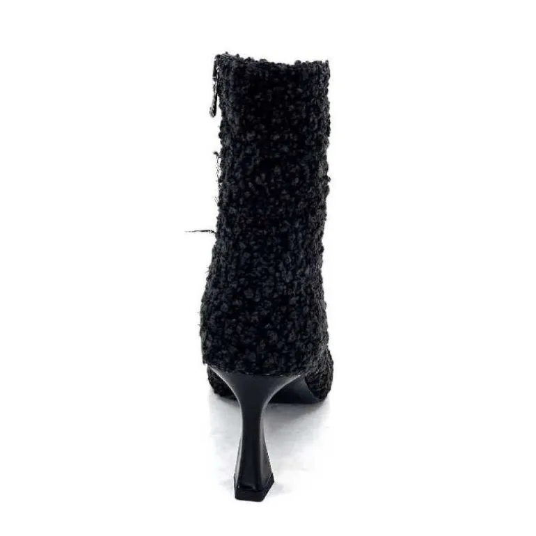 Enzo Di Martino Eli 716 Cuir & Textile Noir