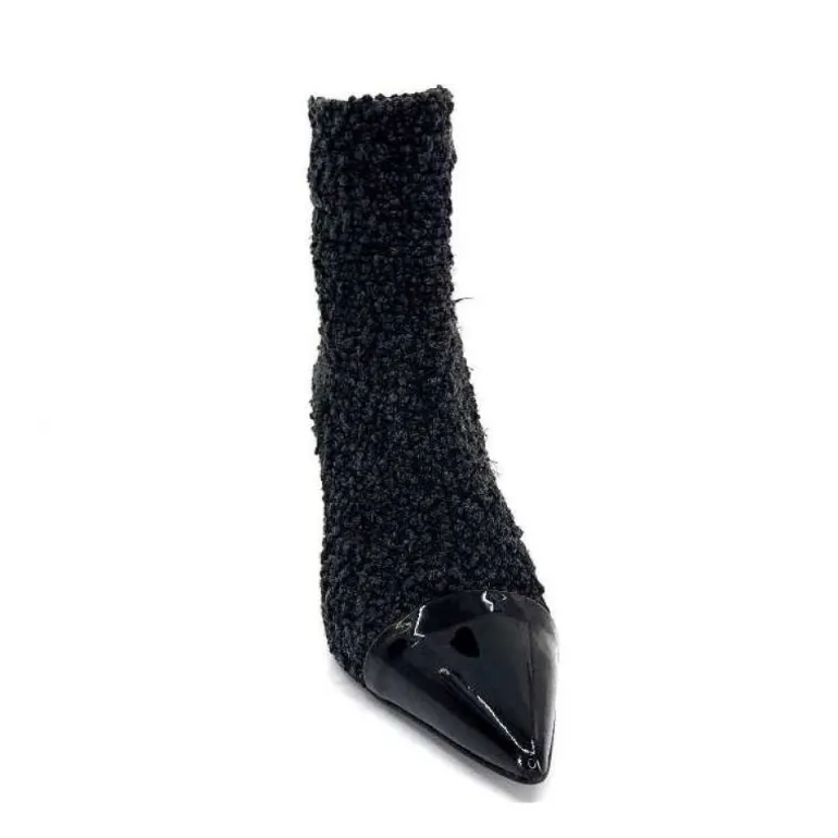 Enzo Di Martino Eli 716 Cuir & Textile Noir