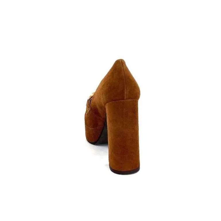 Escarpins Chantal 2194 Daim Marron