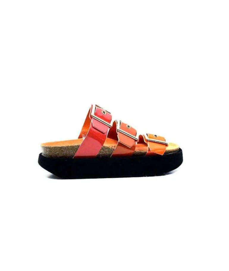 Genuins G104873 Cuir Vernis Orange