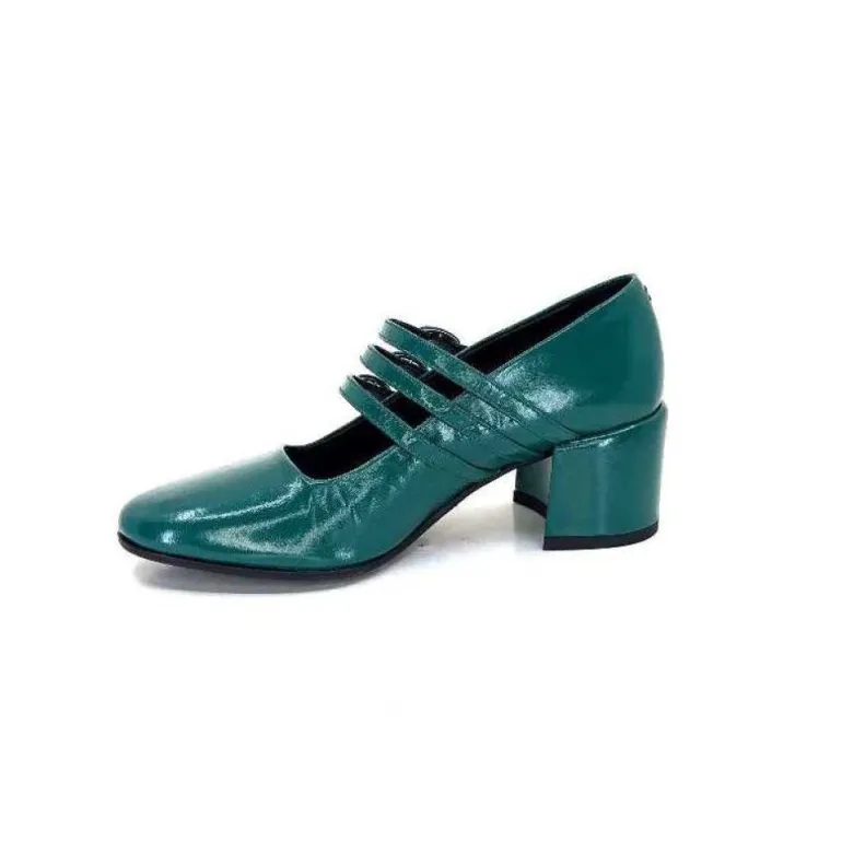 Halmanera Bart 03 Cuir Vernis Vert Selva