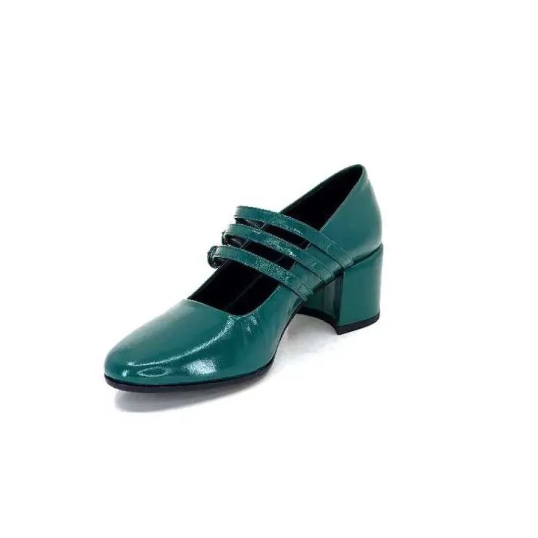 Halmanera Bart 03 Cuir Vernis Vert Selva