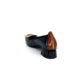 Hispanitas Chi 233141 Salma Cuir Vernis Vert Cuero Fushia
