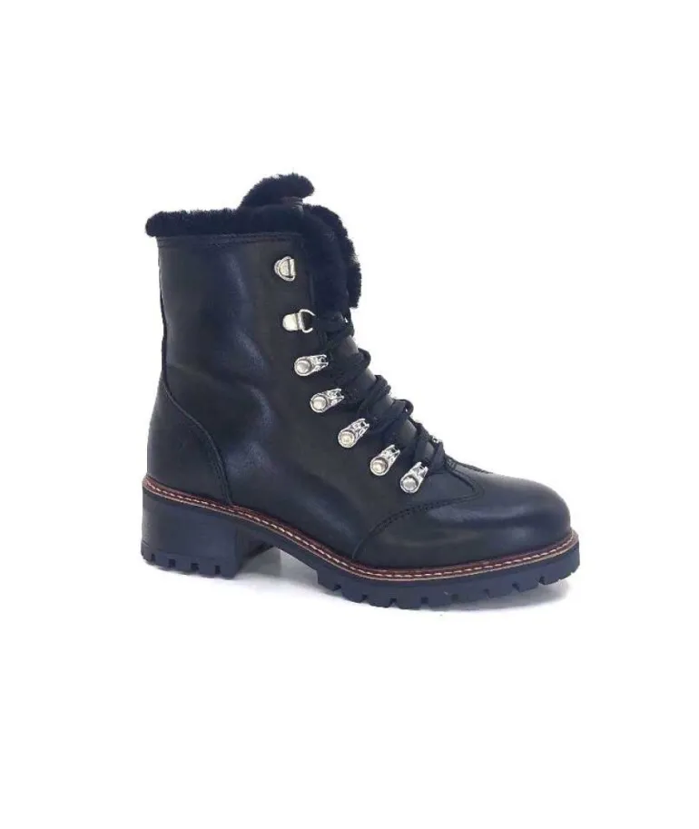 Hooper Shoes Albe Cuir Noir