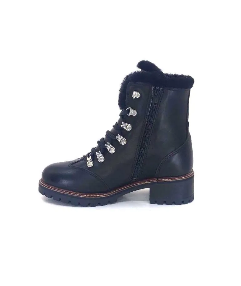 Hooper Shoes Albe Cuir Noir