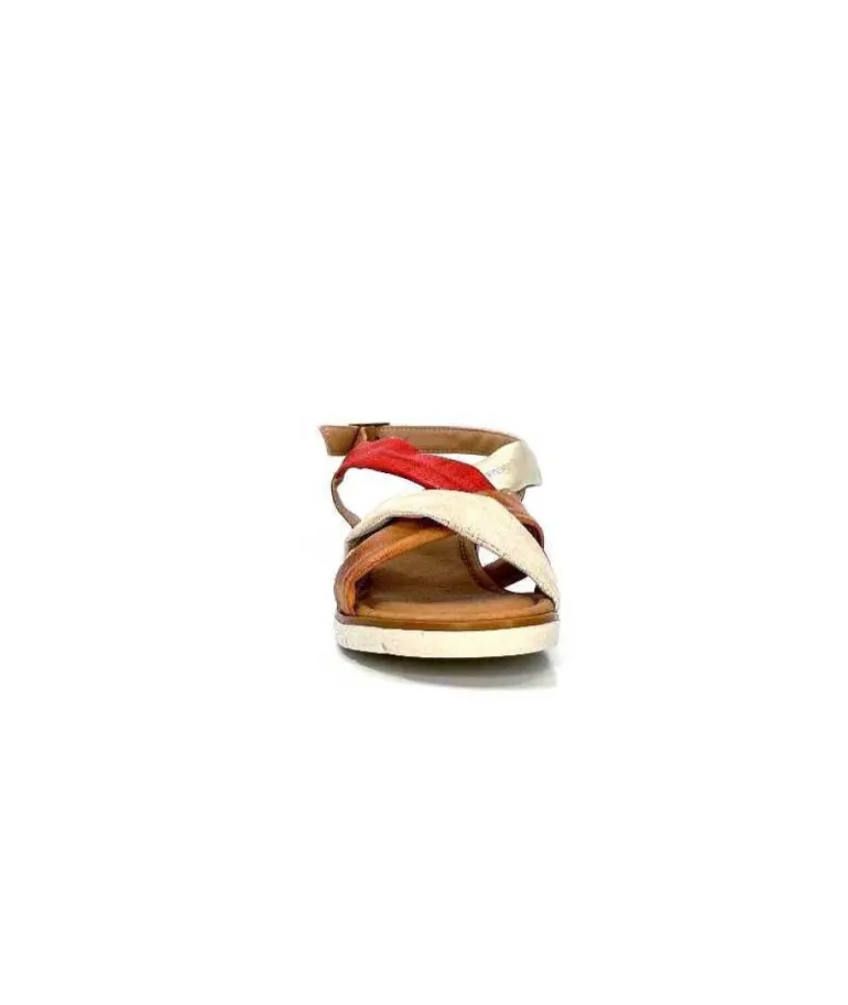Ivoire 2146 Ceralin Cuir Rouge Marron Or