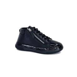 Ivoire 500-358 Cuir & Vernis Noir