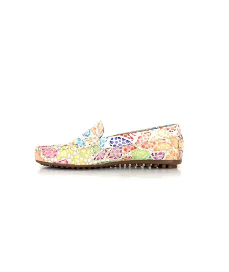 Ivoire 10322 Cuir Beige Multicolore