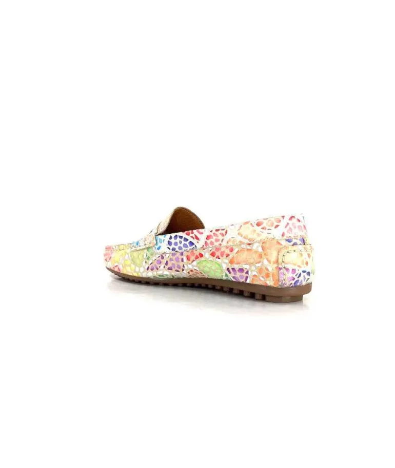 Ivoire 10322 Cuir Beige Multicolore