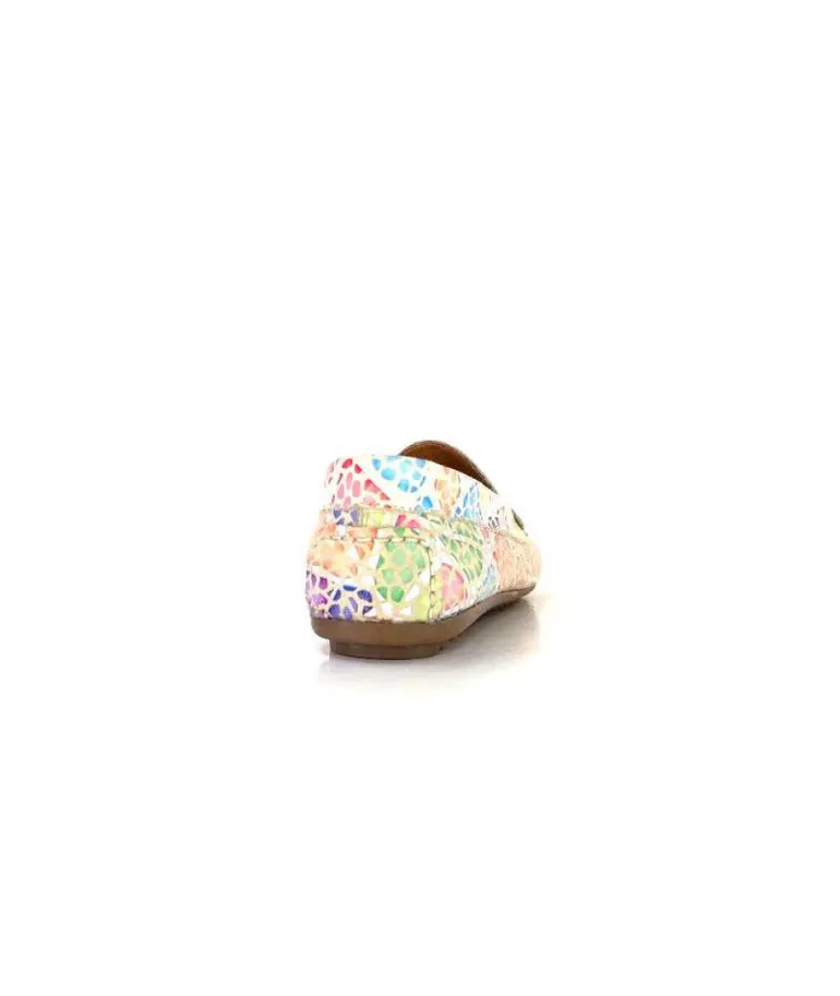 Ivoire 10322 Cuir Beige Multicolore