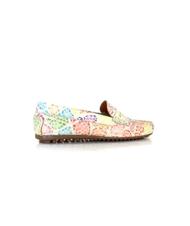 Ivoire 10322 Cuir Beige Multicolore