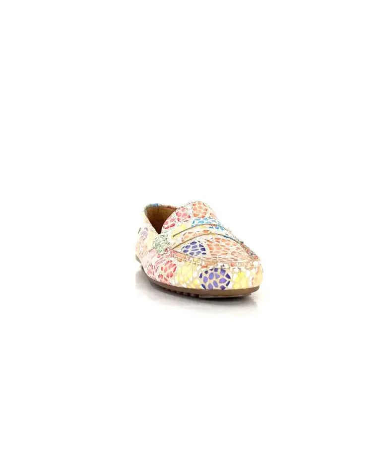 Ivoire 10322 Cuir Beige Multicolore