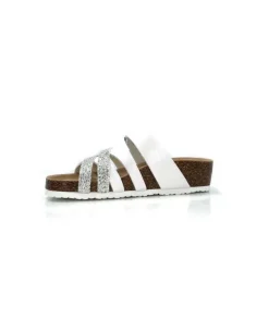 Ivoire 2115 Cuir Blanc Argent