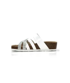 Ivoire 2115 Cuir Blanc Argent