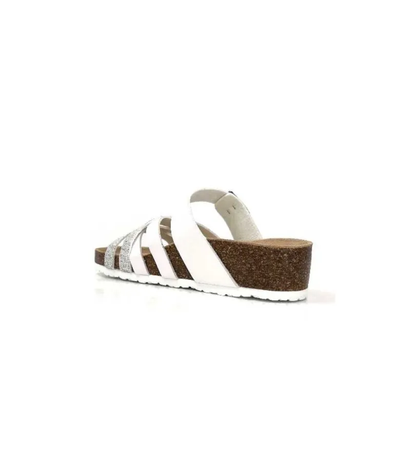 Ivoire 2115 Cuir Blanc Argent
