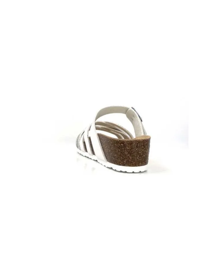 Ivoire 2115 Cuir Blanc Argent