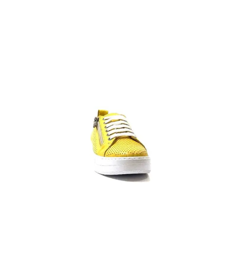 Ivoire 382.510 Cuir Jaune Moutarde