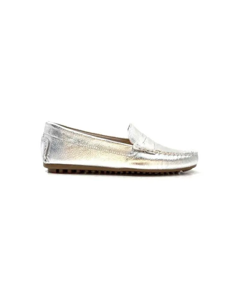 Ivoire 10322 Cuir Metal Argent