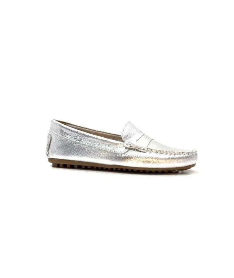 Ivoire 10322 Cuir Metal Argent