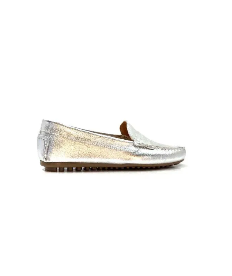 Ivoire 10322 Cuir Metal Argent