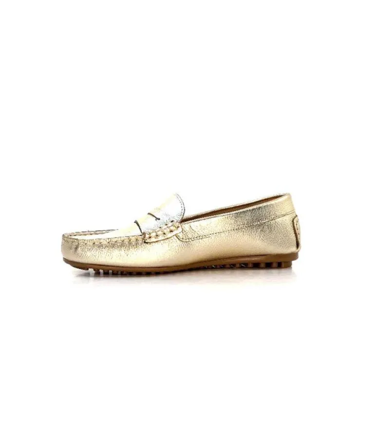 Ivoire 10322 Cuir Metal Platine