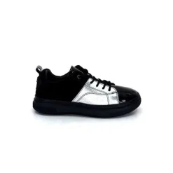 Ivoire 500-353 Cuir Noir & Argente