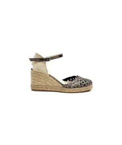 Ivoire 23288 Cuir Tresse Grafite