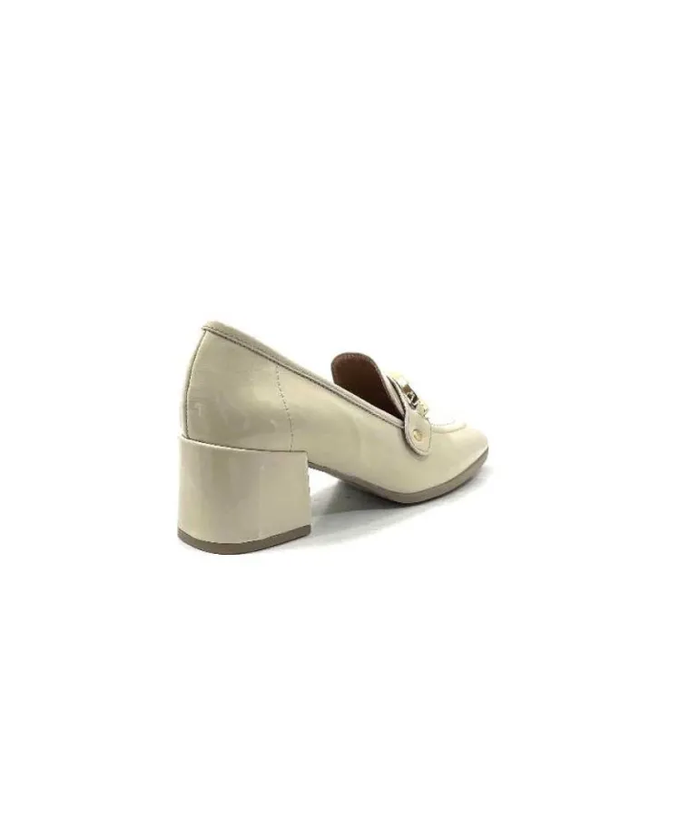 Ivoire 9575845 Cuir Vernis Beige