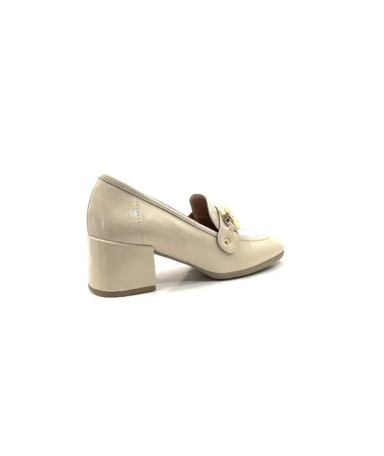 Ivoire 9575845 Cuir Vernis Beige