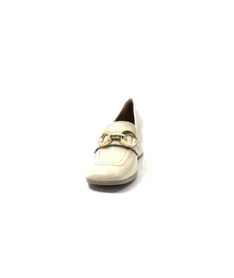 Ivoire 9575845 Cuir Vernis Beige